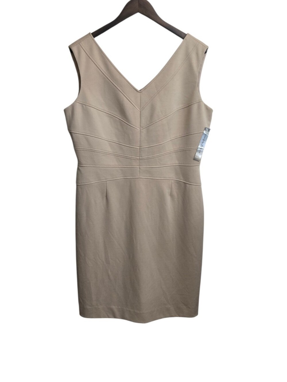 NWT Preston & York V-neck Sheath Dress Women's 14